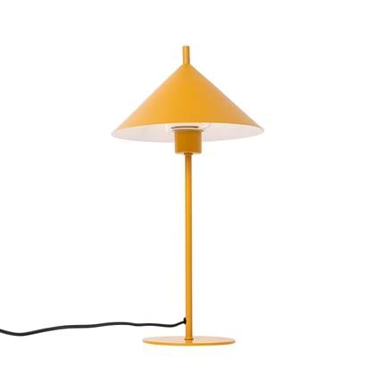 QAZQA triangolo - Design Tafellamp - 1 lichts - H 50 cm - Geel - Woonkamer | Slaapkamer | Keuken