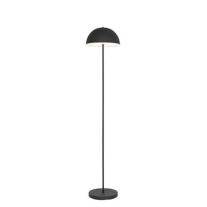 QAZQA keira - Moderne LED Dimbare Vloerlamp | Staande Lamp met Dimmer - 1 lichts - H 161.6 cm - Zwart - Buitenverlichting