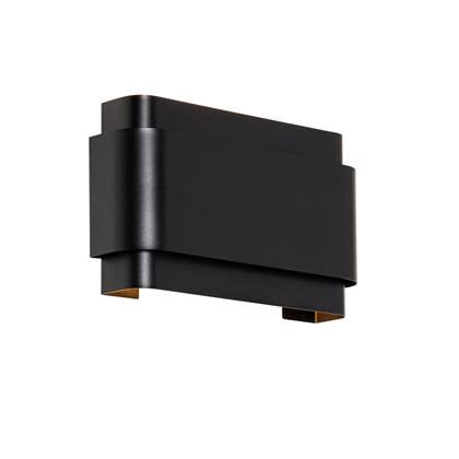 QAZQA Industriële wandlamp zwart 2-lichts - Coen