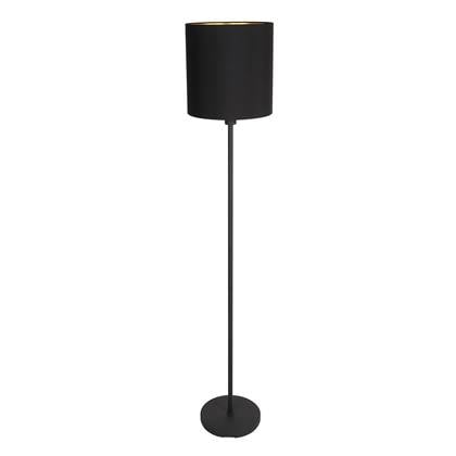 Steinhauer Vloerlamp Noor Zwart - Goud 1564ZW
