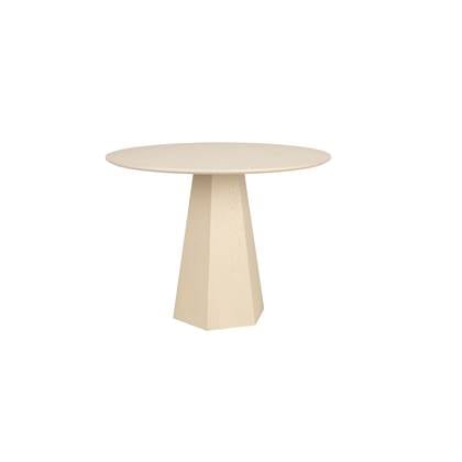 Zuiver Pilar Eettafel Rond100 cm Hout Beige