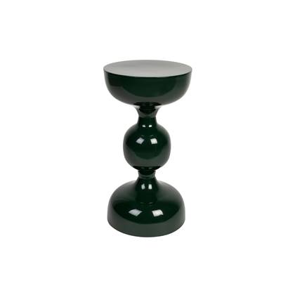 Housecraft living Lars Bijzettafel Rond Metaal 31x 31 cm Groen