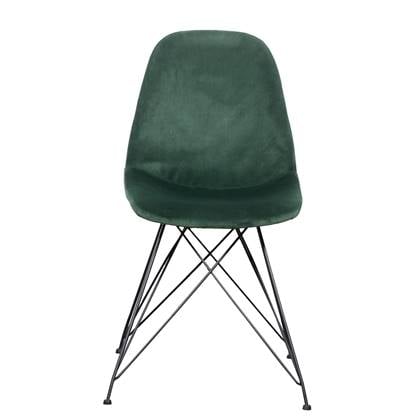 Giga Meubel - Stoel Velvet Groen - Set Van 2 - 44x45x82.5cm