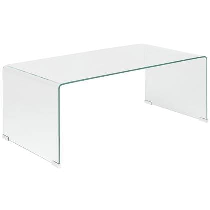 Beliani - KENDALL - Salontafel - Transparant - Veiligheidsglas