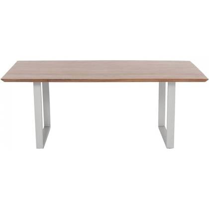 Kare Eettafel Symphony Donker Zilver 160x80cm