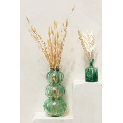 J-Line droogbloemen - Bundel Pluim Hazenstaart Gedroogd - Beige