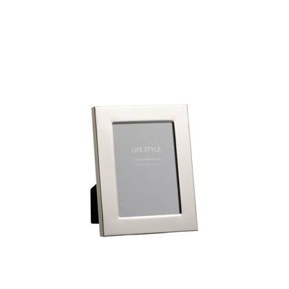 J-Line fotolijst Brede Boord - metaal - - medium Zilver