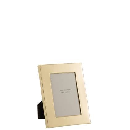 J-Line fotolijst Brede Boord - metaal - - small - 2 stuks Goud