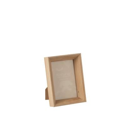 J-Line fotolijst Diepte - hout - naturel - 2 stuks Beige