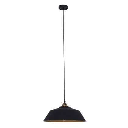 Mexlite - hanglamp - Nove - zwart - metaal - Ø 42cm - E27 - 1318ZW