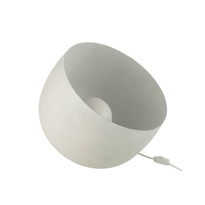 J-Line tafellamp - metaal - - large Wit