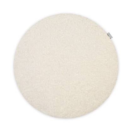 Nolon Lot Rond Stoelkussen Teddy Gebroken Wit