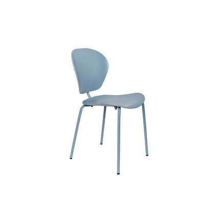 Zuiver The Ocean Chair Eetkamerstoelen Ocean Blue - Set van 2 - Blauw