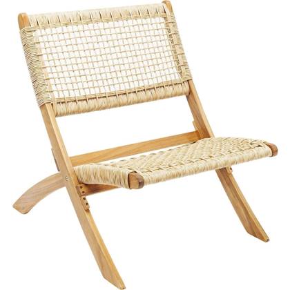 Kare Design fauteuil copacabana naturel 72.5 x 78 x 60