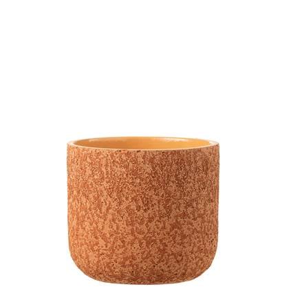 J-Line bloempot Ruw - keramiek - terracotta - extra large - Ø 24.5 cm