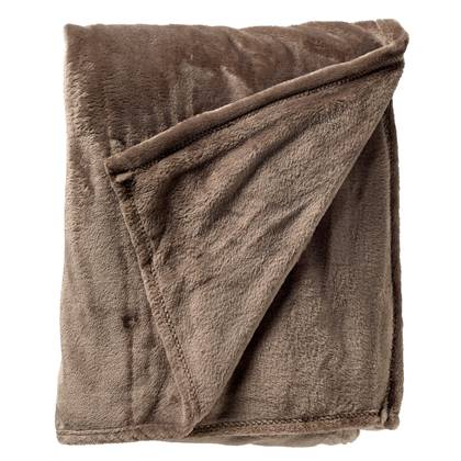 Dutch Decor plaid CHARLIE - 200x220 cm Driftwood Grijs
