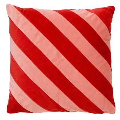 Dutch Decor kussenhoes PEBBE - 45x45 cm Aurora Red Rood