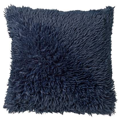 Dutch Decor sierkussen FLUFFY - 45x45 cm Insignia Blue