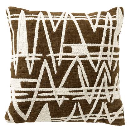 Dutch Decor sierkussen PEPE - 45x45 cm Military Olive Groen
