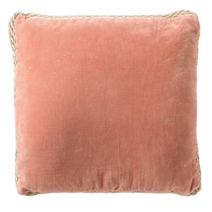Dutch Decor kussenhoes MANOE - 45x45 cm Muted Clay Roze