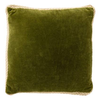 Dutch Decor kussenhoes MANOE - 45x45 cm Cardamon Seed Groen