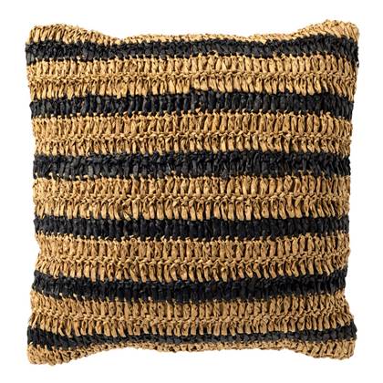 Dutch Decor sierkussen ANTONY - 45x45 cm Raven Zwart