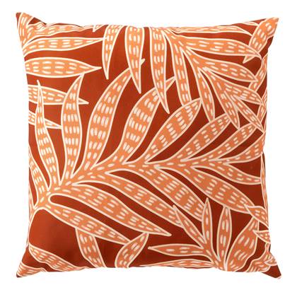 Dutch Decor buitenkussen SAMUEL - 45x45 cm Potters Clay Oranje