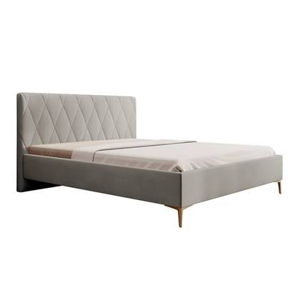 NADUVI Collection Ticaro Bedframe - 140 x 200 cm - Crème