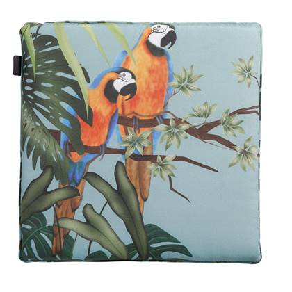Madison Set van 2 outdoor zitkussens Riff Blauw