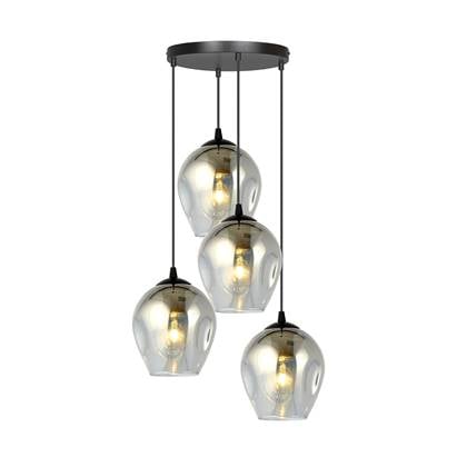 Loft46 4-lichts hanglamp Noah rond