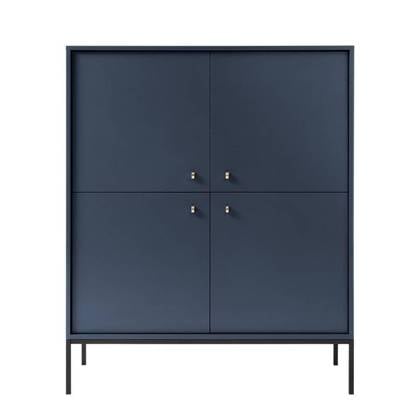 Selsey Monne - Verticale Dressoir - Marineblauw