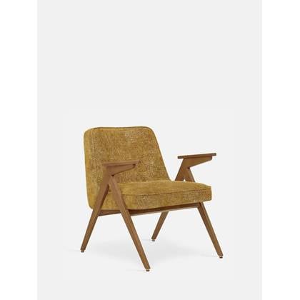 366 Concept Fauteuil Bunny bouclé Geel