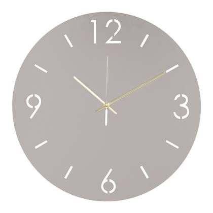 Spinder Design Time Wandklok Ø 40 cm - Silky Taupe