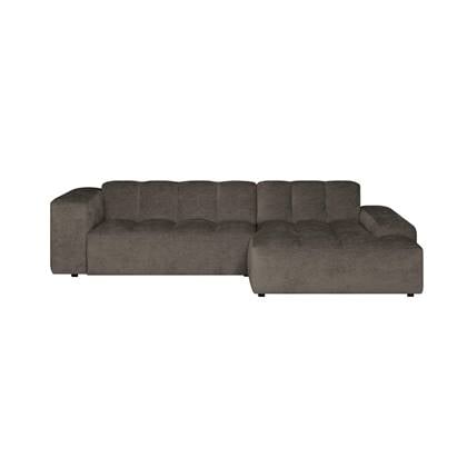 by fonQ Mumble Hoekbank met Chaise Longue Rechts - Chenille - Taupe