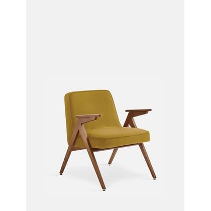 366 Concept Fauteuil Bunny bouclé Geel