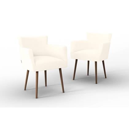 NADUVI Collection Set van 2 eetkamerstoelen Billie