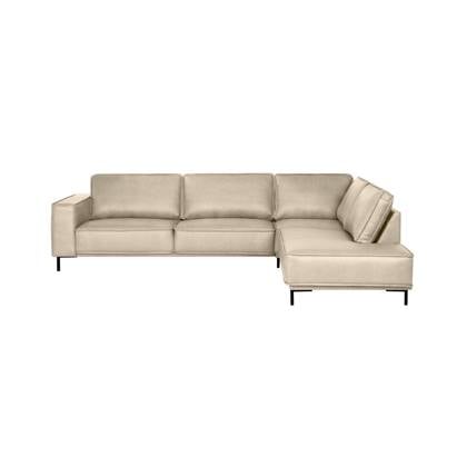 by fonQ Brisk Hoekbank Rechts - Buffelleer - Beige