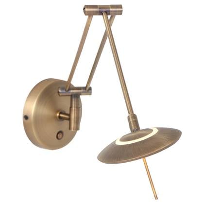 Steinhauer - wandlamp - Zodiac LED - brons - kunststof metaal - bedlampje - LED - 2110BR afbeelding