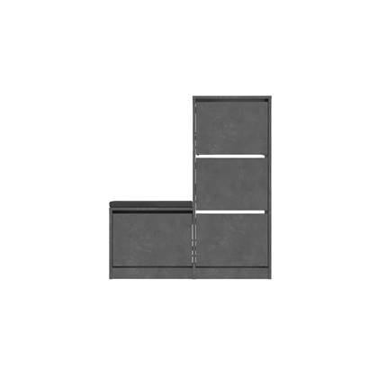 Kalune Design Schoenenkast Dude Grijs
