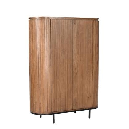 Noor Natural 151cm Bruin, Zwart