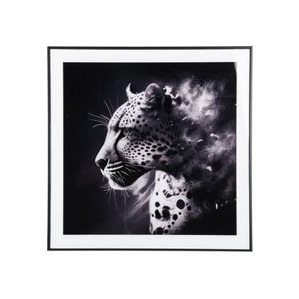 present time - Photo Art Leopard