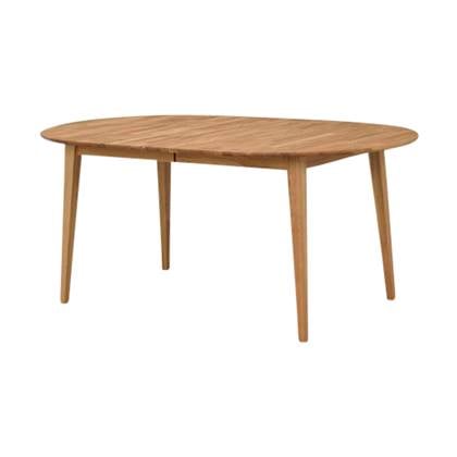 Rowico Home Filippa Uitschuifbare Eettafel Ovaal 170 cm - Naturel Bruin