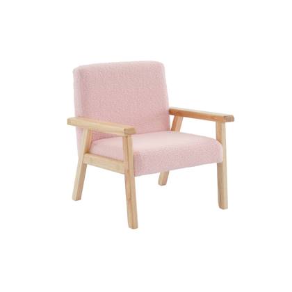 sweeek - Isak scandinavische houten fauteuil voor kinderen b 47 x d 43,5 x h 50cm