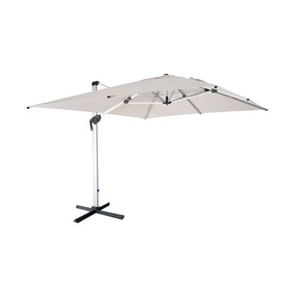 Sweeek  Vierkante parasol 3x4m, hoes inbegrepen