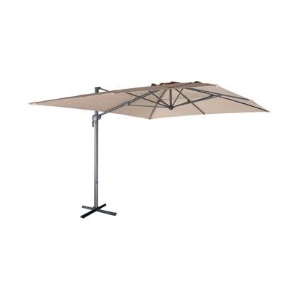 Sweeek  Rechthoekige zweefparasol 3x4 m - Antibes