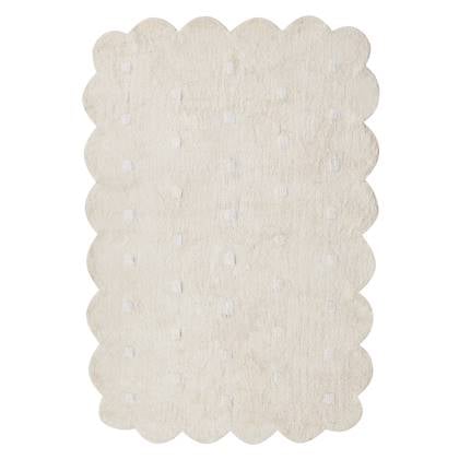 Beliani - SAREKI - Vloerkleed - Licht - Katoen Beige