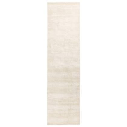Beliani - GESI II - Vloerkleed - Licht - 80 x 300 cm - Viscose Beige