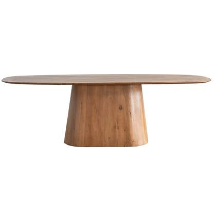 Giga Meubel - Eettafel Stijn Bruin Deens Ovaal 220cm