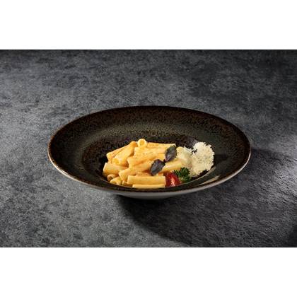 Bonna Pasta Bord - Ore Tierra - Porselein - 27 cm - set van 2