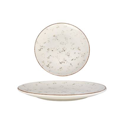 Bonna Dinerbord - Grain - Porselein - 25 cm - set van 6